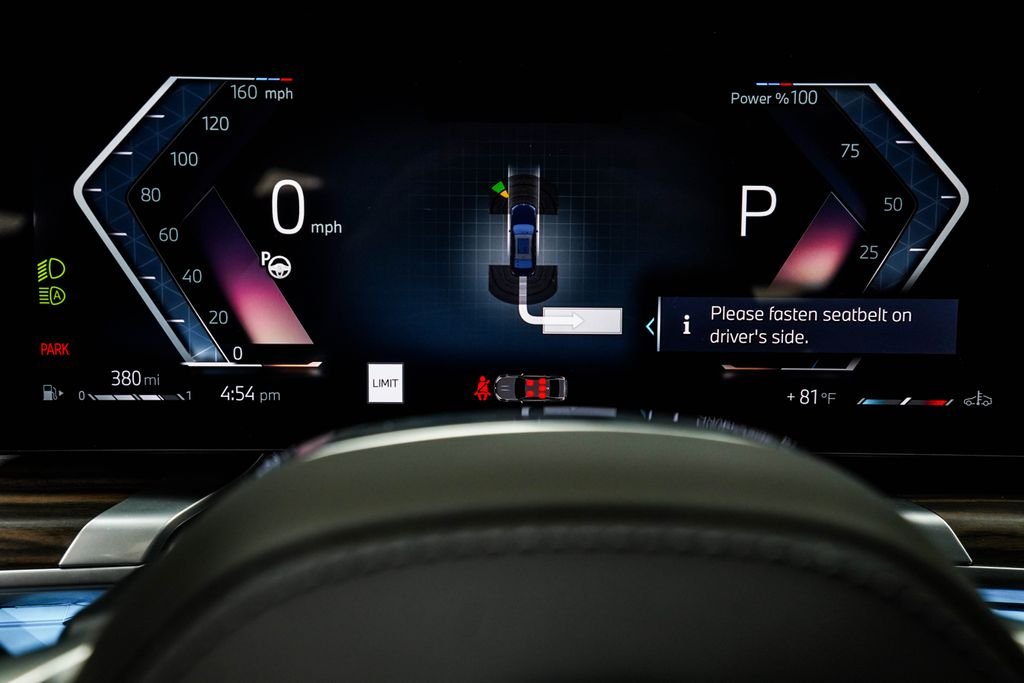 Used 2025 Black BMW 740i xDrive image 33