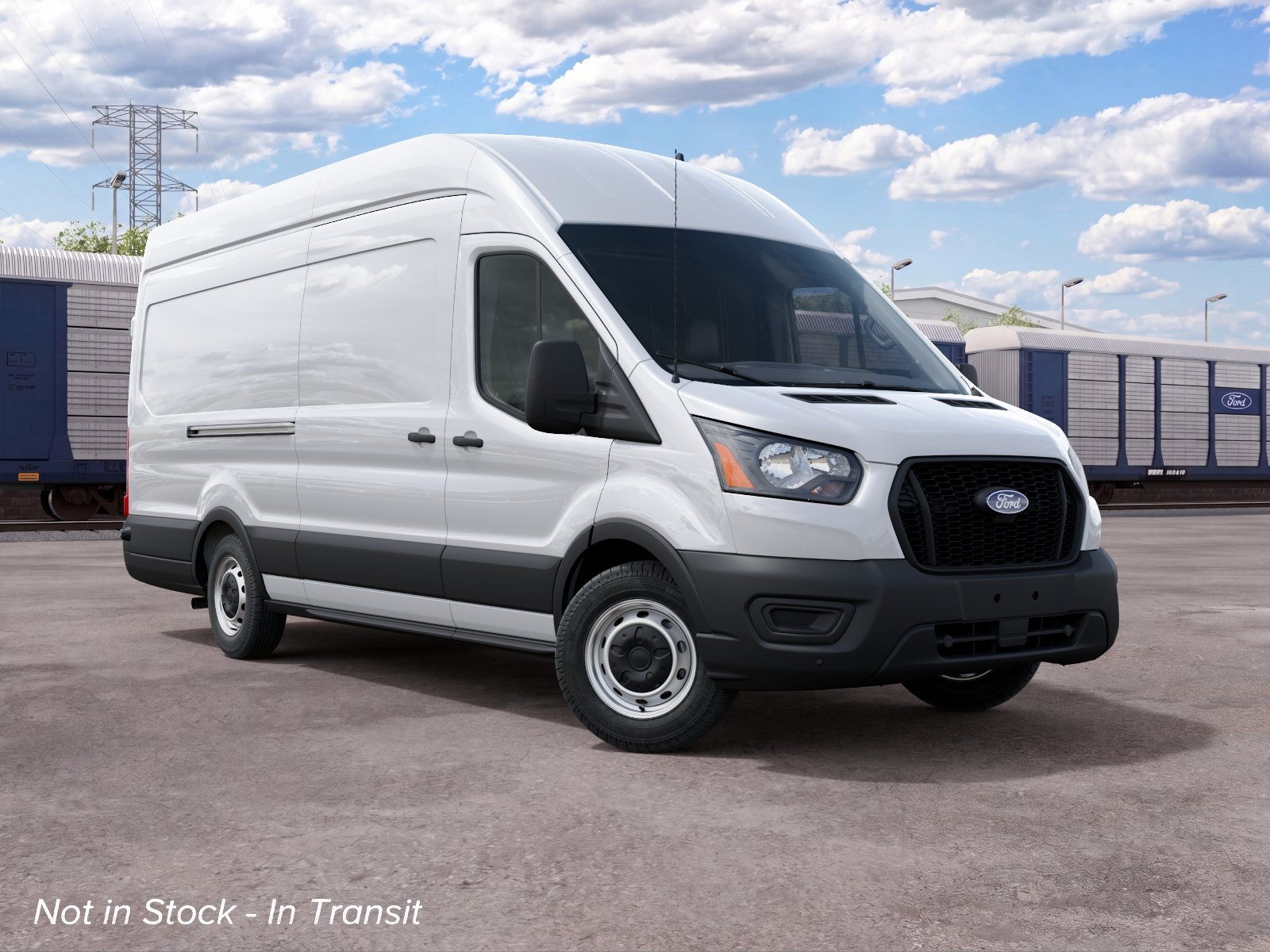 New 2027 Oxford White Ford Cargo Van image 4