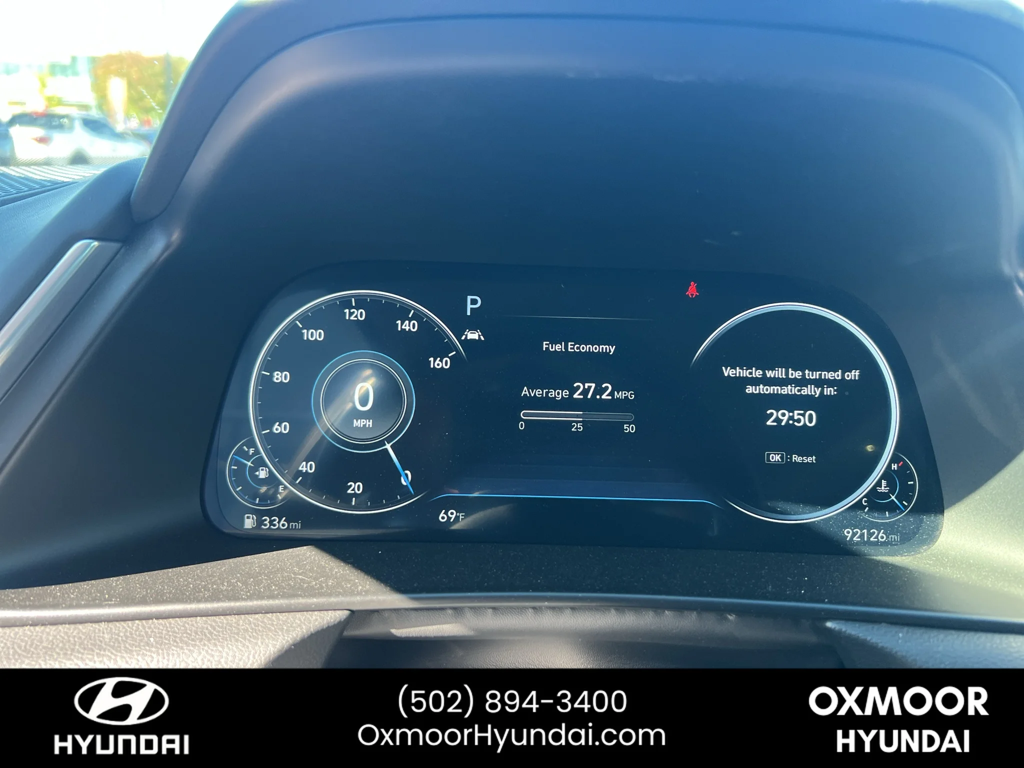 Used 2020 Calypso Red Hyundai Limited image 8