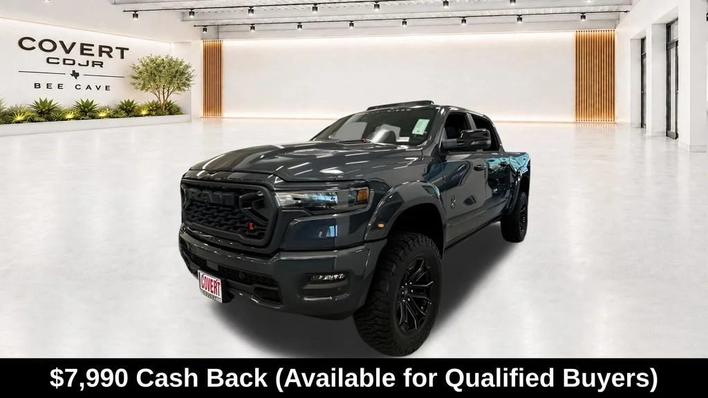 New 2026 Forged Blue Metallic Exterior Paint RAM Big Horn/Lone Star image 4