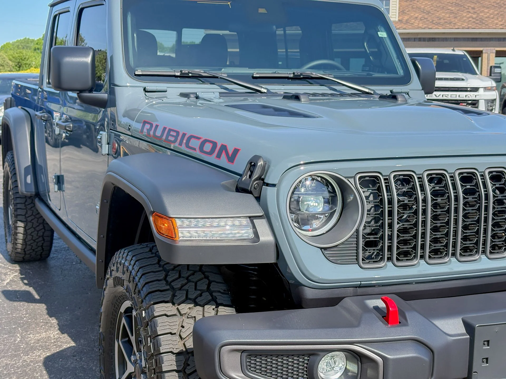 Used 2025 Gray Jeep Rubicon image 3