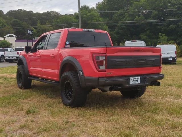 Used 2022 Orange Ford Raptor image 11