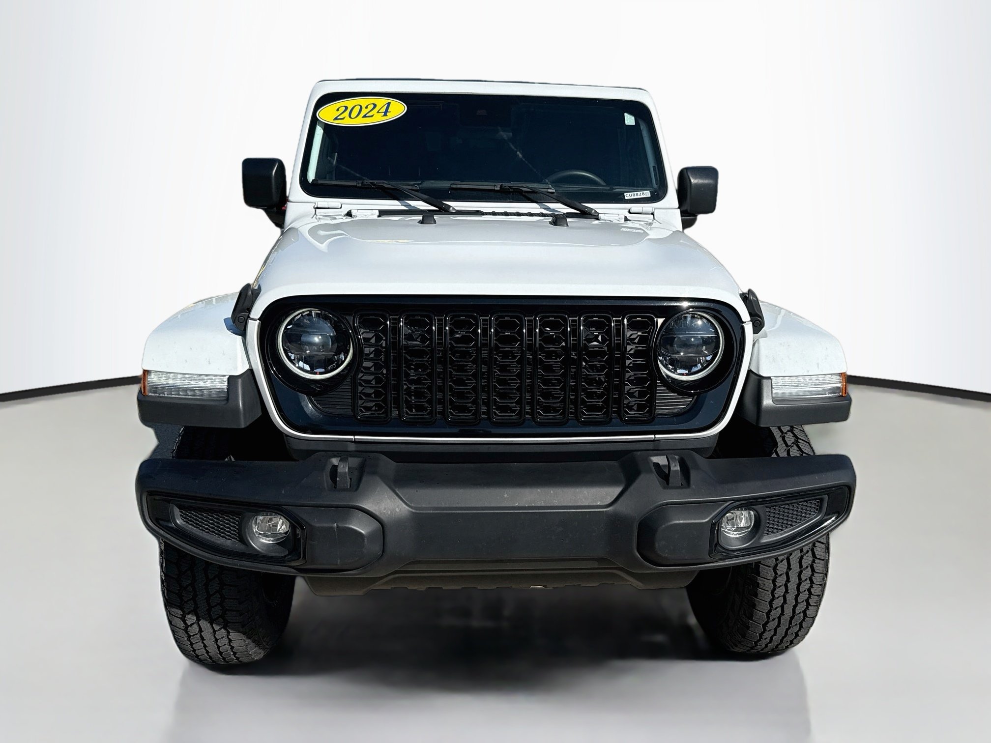 Certified Used 2024 Bright White Clearcoat Jeep Willys image 2