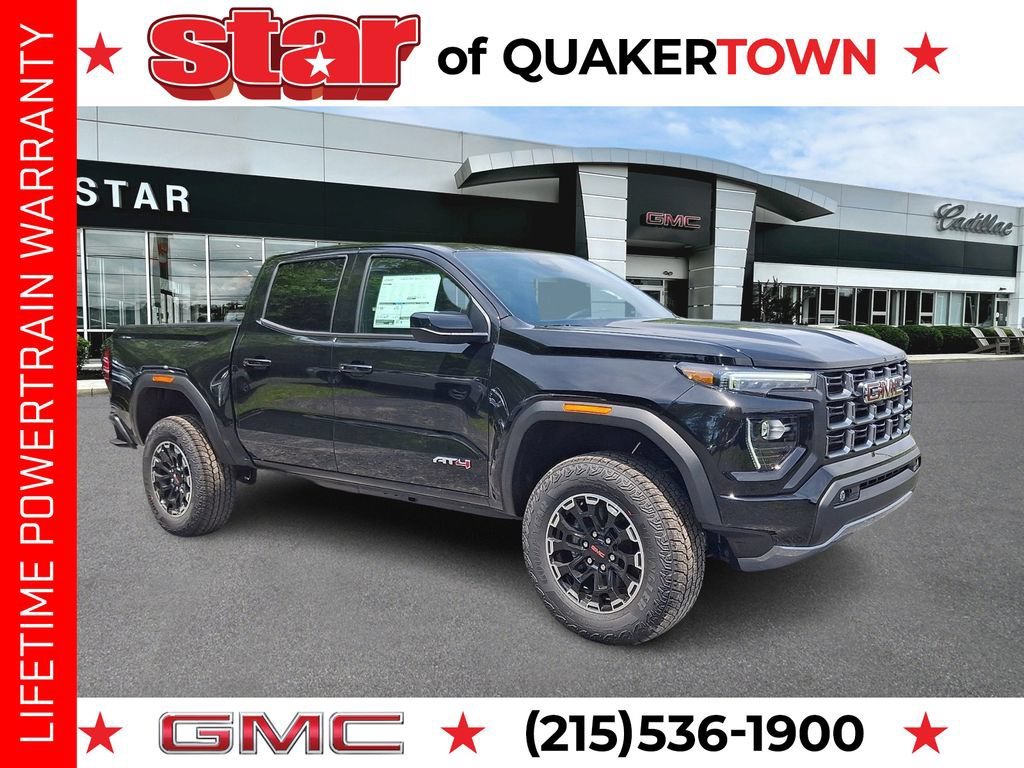 Onyx Black 2026 GMC Canyon Pickup Truck Four-Wheel Drive