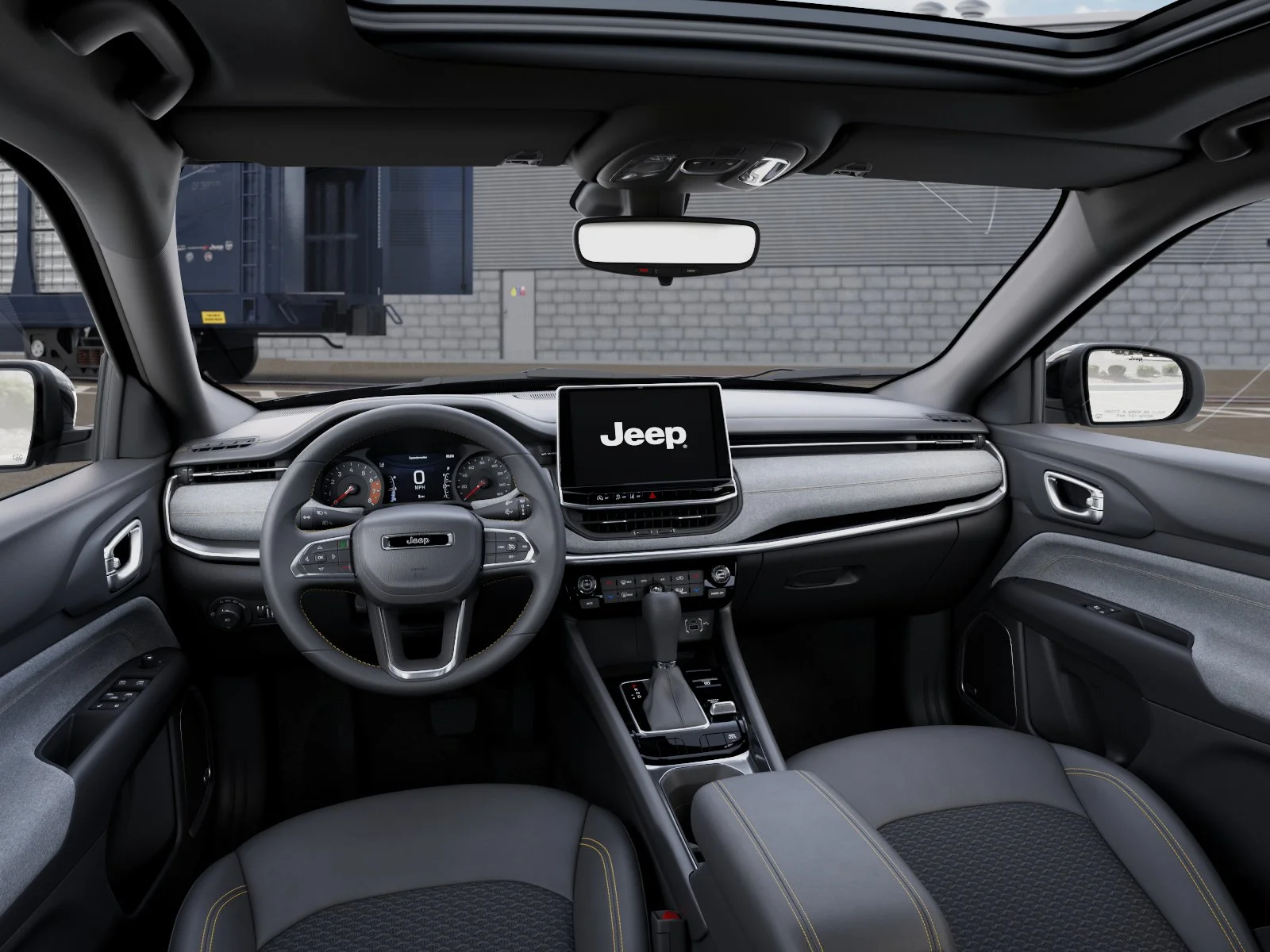 New 2026 Diamond Black Crystal Pearlcoat Jeep 85th Anniversary image 8