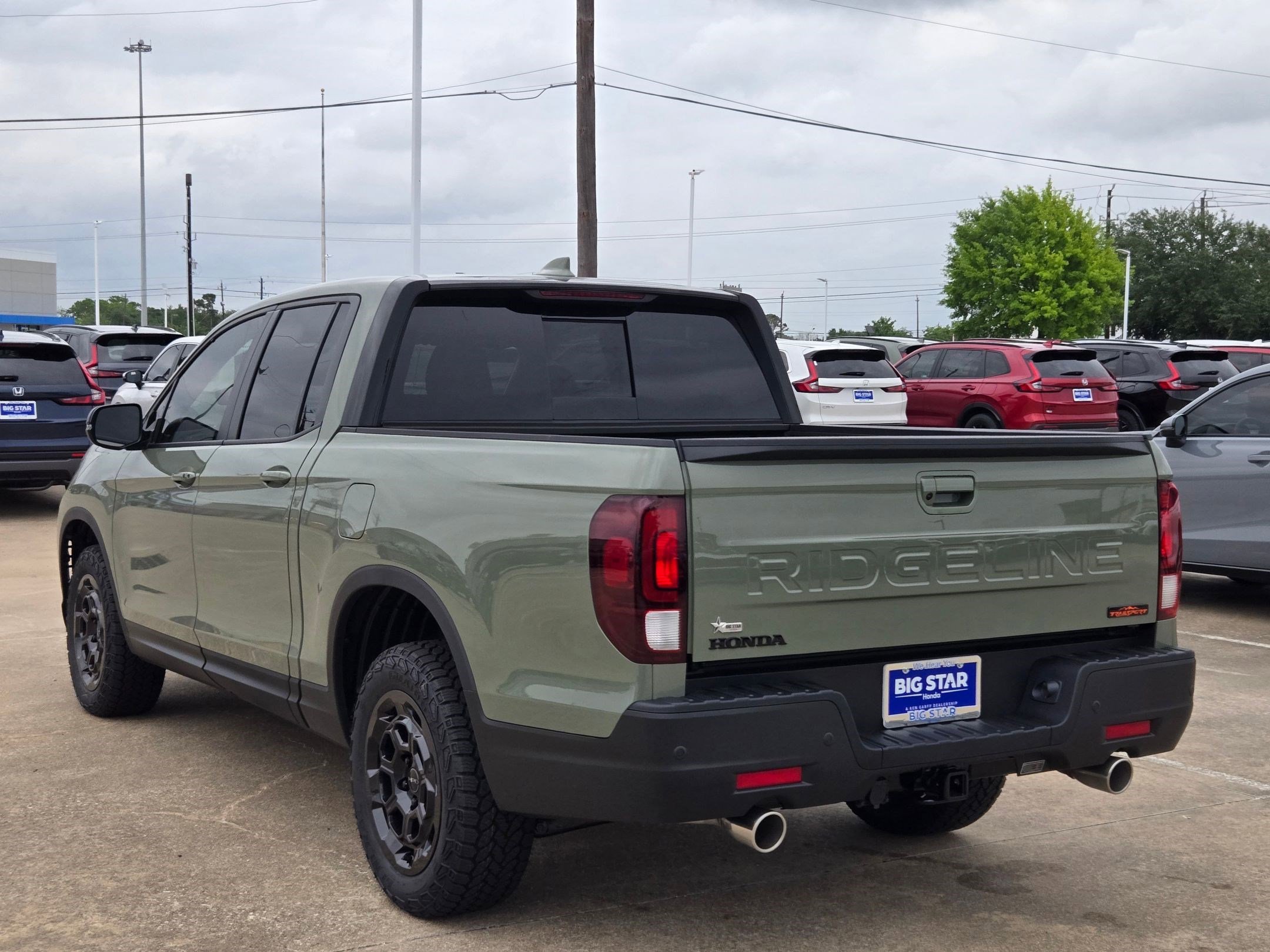 New 2026 Ash Green Metallic Honda TrailSport+ image 5