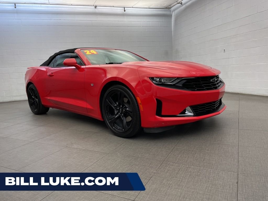 Used 2024 Red Chevrolet 3LT image 1