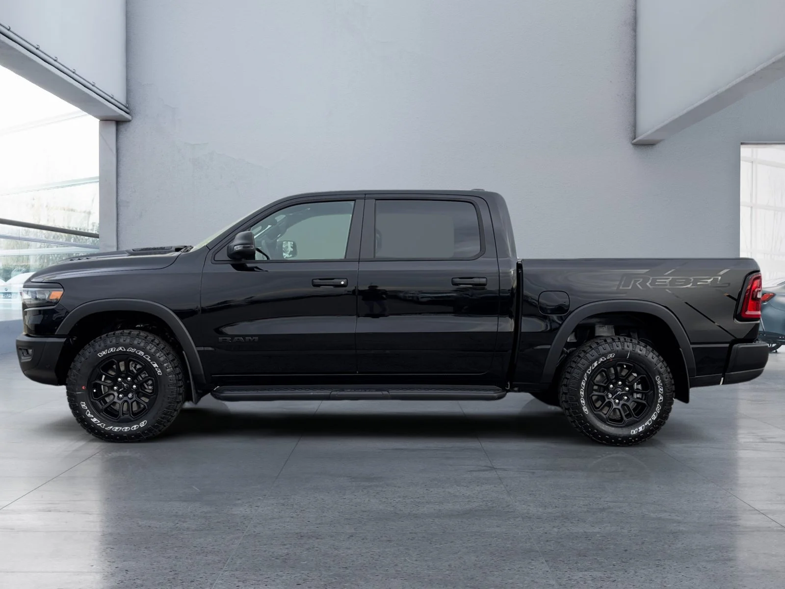 New 2027 Diamond Black Crystal Pearl Ram Rebel image 2