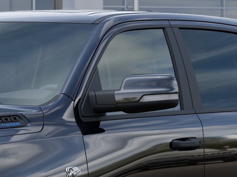 New 2026 Diamond Black Crystal Pearl-Coat Exterior Paint RAM Big Horn Crew Cab 4x4 5