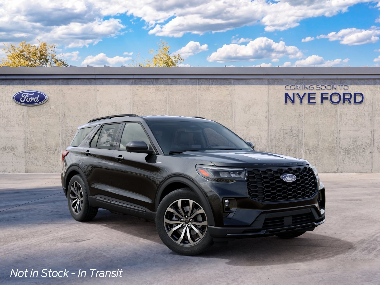 New 2027 Agate Black Metallic Ford ST-Line image 3