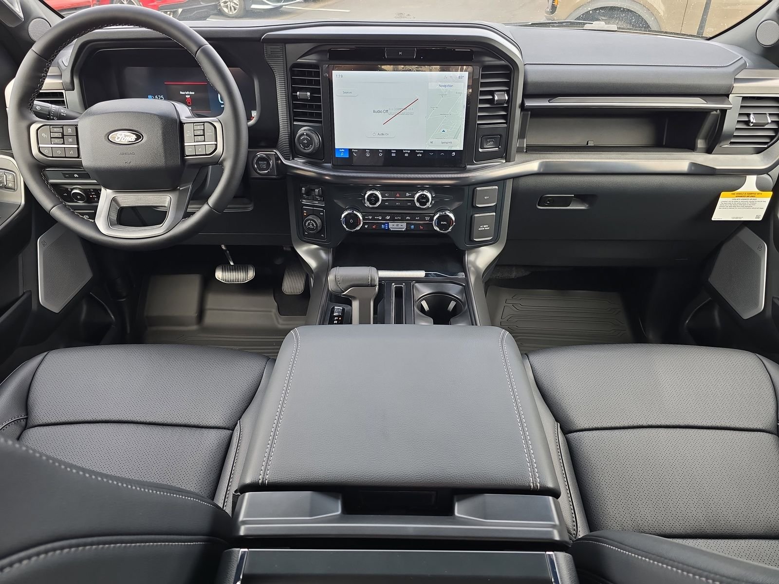 New 2025 Agate Black Metallic Ford Lariat image 8