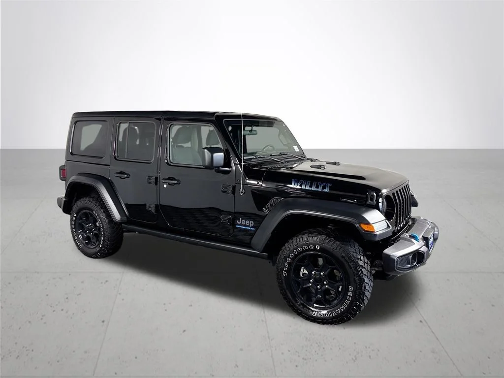 Used 2023 Black Jeep Willys 4xe image 4