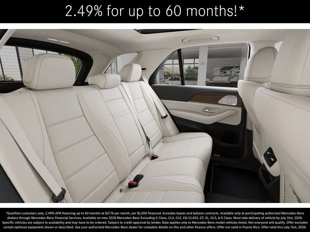 New 2026 Obsidian Black Metallic Mercedes-Benz GLE 450 image 5