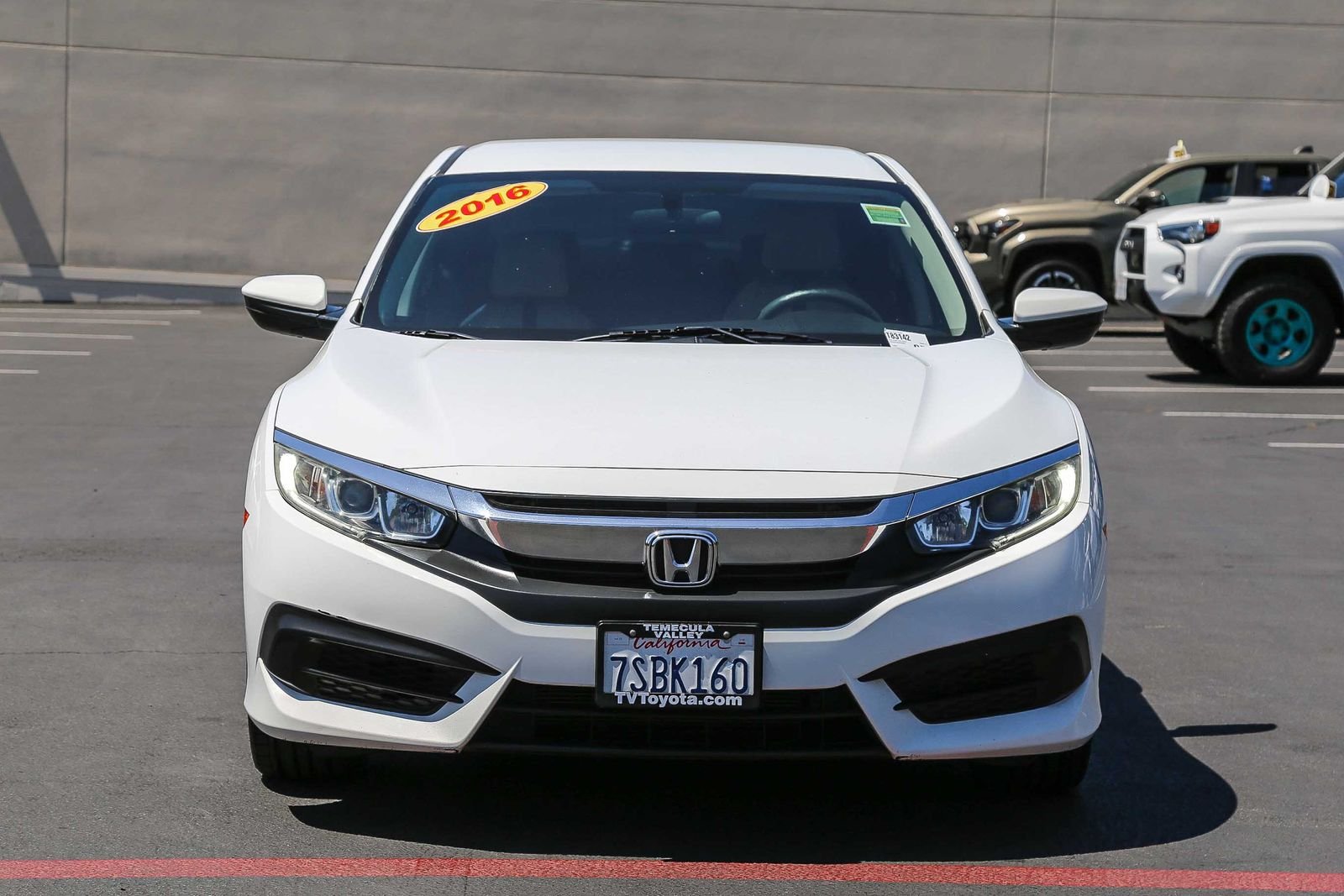 Used 2016 Honda Civic LX with VIN 2HGFC2F52GH535984 for sale in Temecula, CA