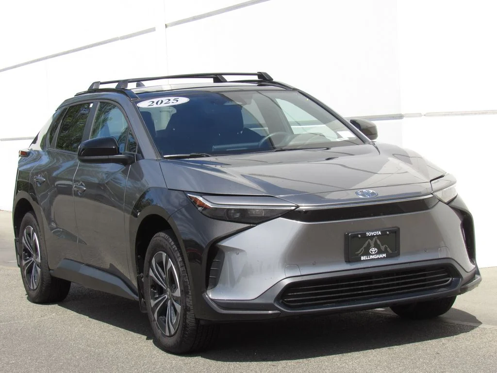 Used 2025 Toyota bZ4X XLE with VIN JTMABACA0SA096850 for sale in Bellingham, WA