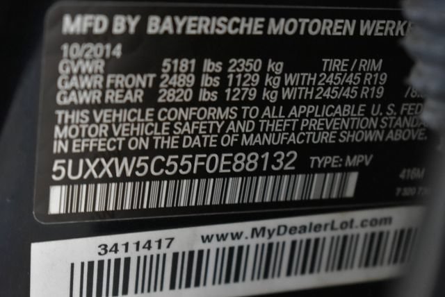Used 2015 Black BMW xDrive35i image 57