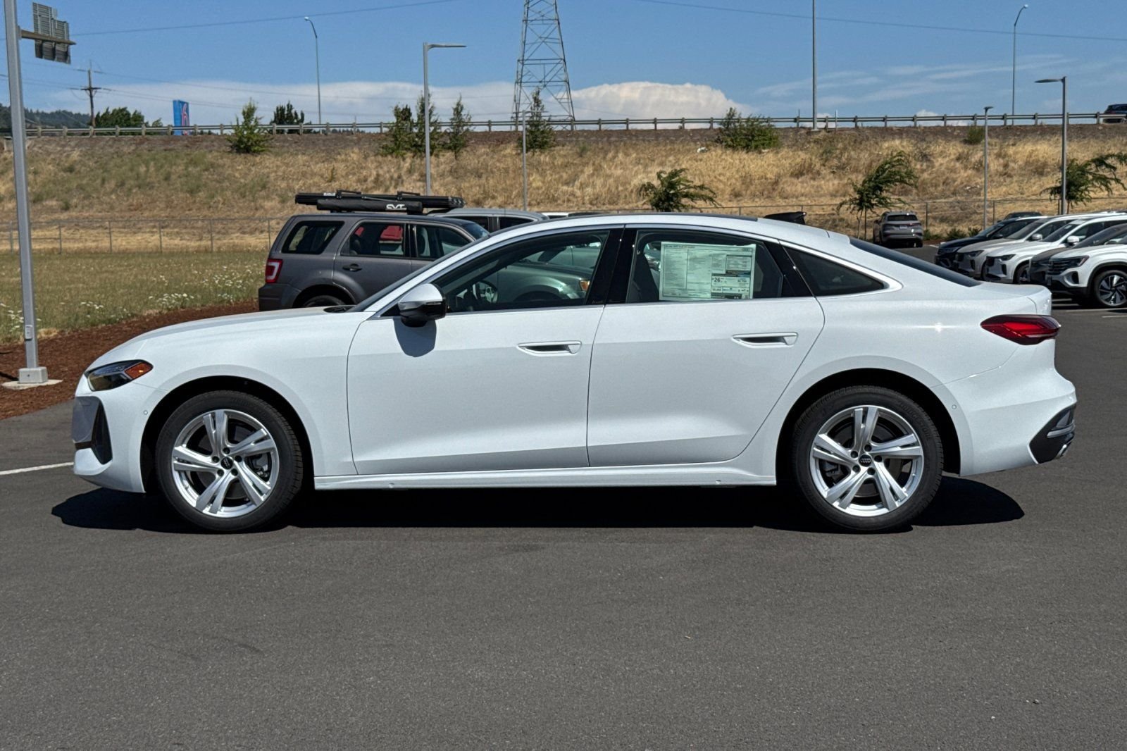 Used 2025 White Audi 2.0T Premium Plus image 6