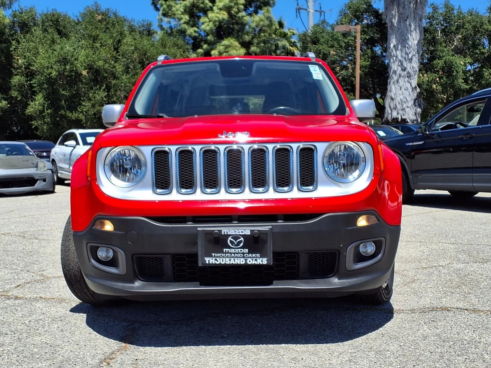 Used 2017 Red Jeep Limited image 2