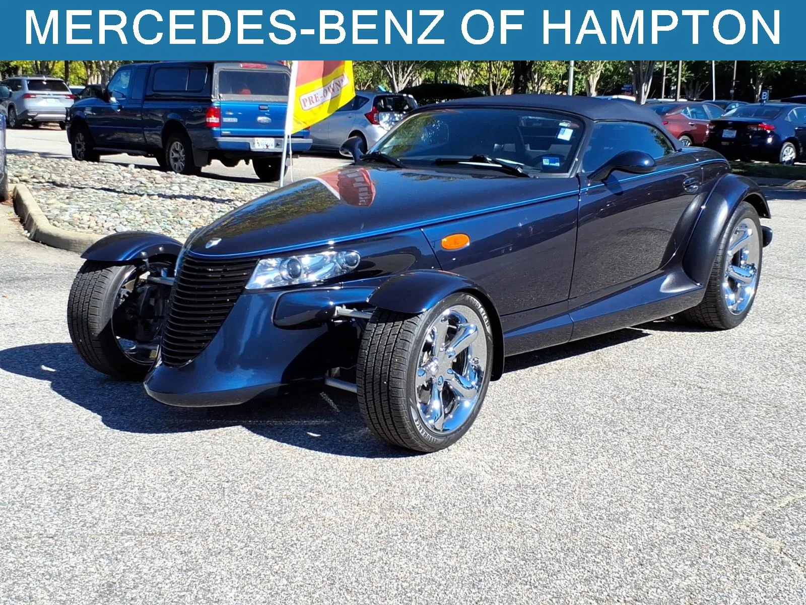 Used 2001 Prowler Midnight Blue Pearl Plymouth Roadster image 1
