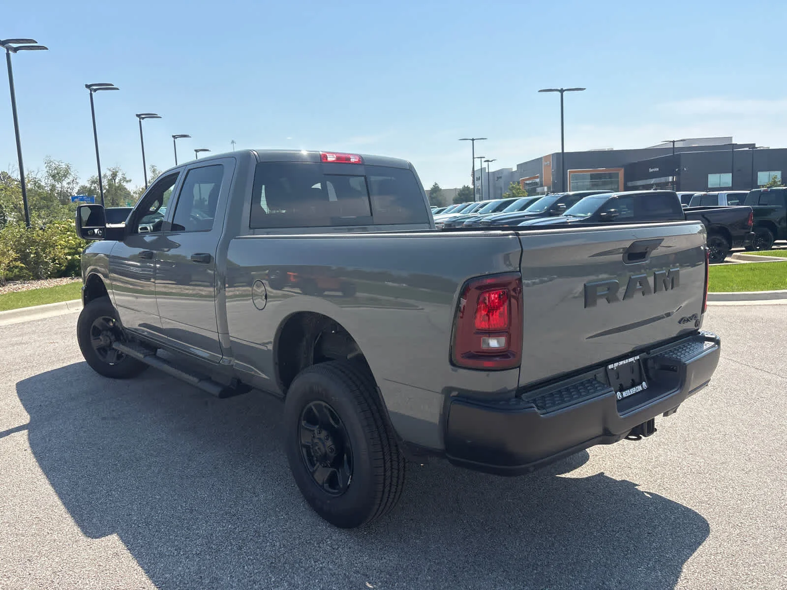 New 2026 Ceramic Gray Clearcoat Ram Tradesman image 8