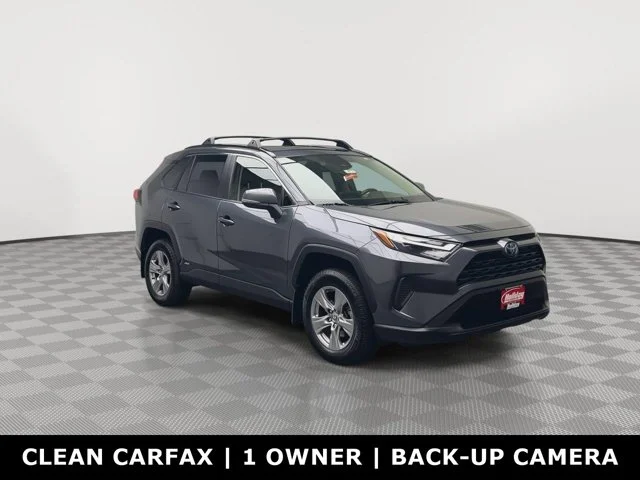 Used 2022 Magnetic Gray Metallic Toyota Hybrid XLE image 34
