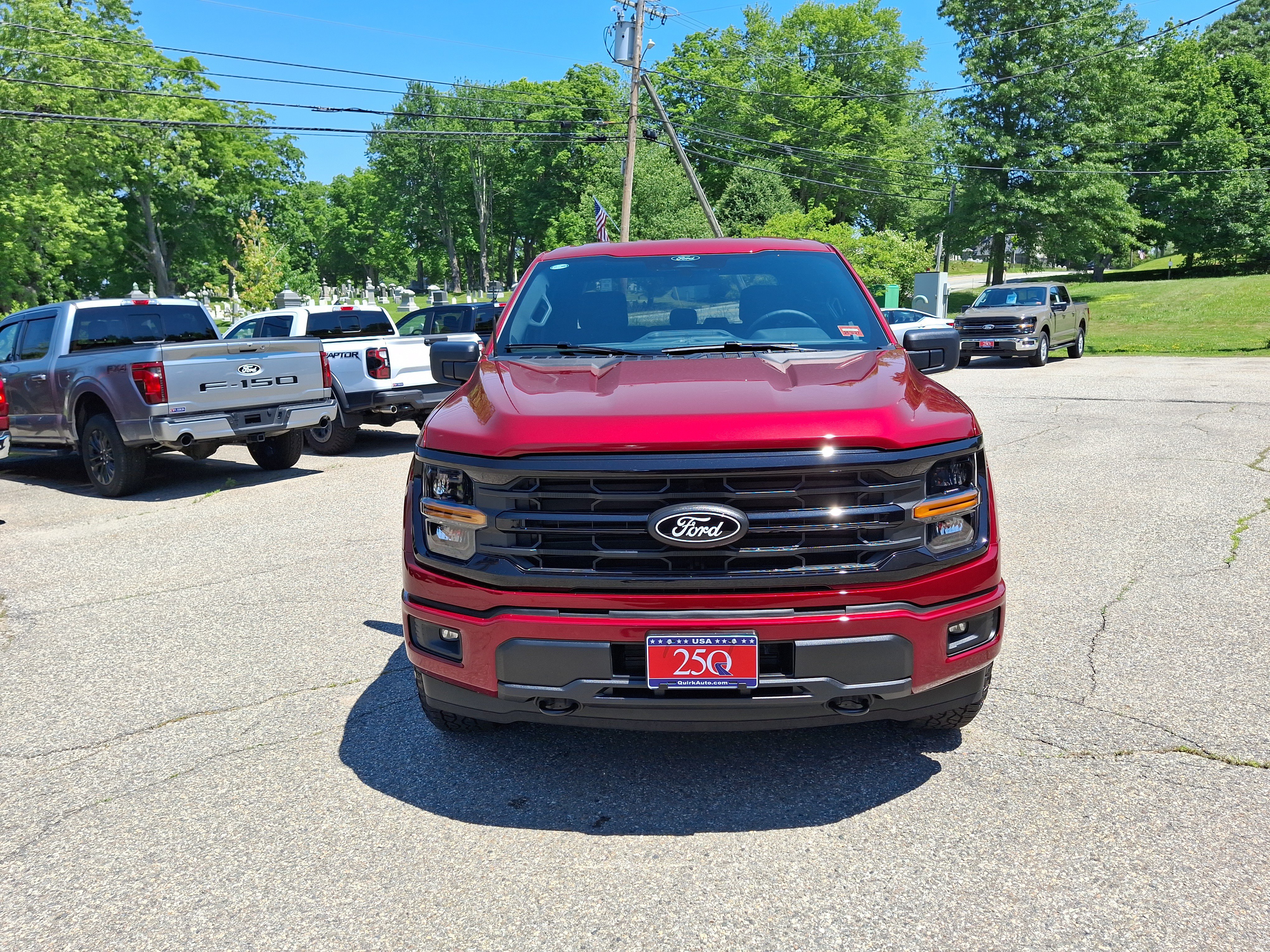 New 2026 Ruby Red Metallic Tinted Clearcoat Ford XLT image 4