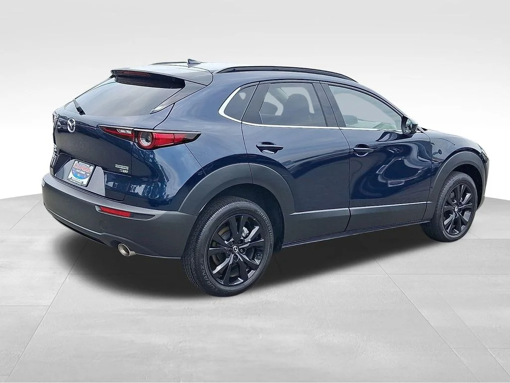 Certified Used 2025 Deep Crystal Blue Mica Mazda 2.5 Turbo Premium Package image 5