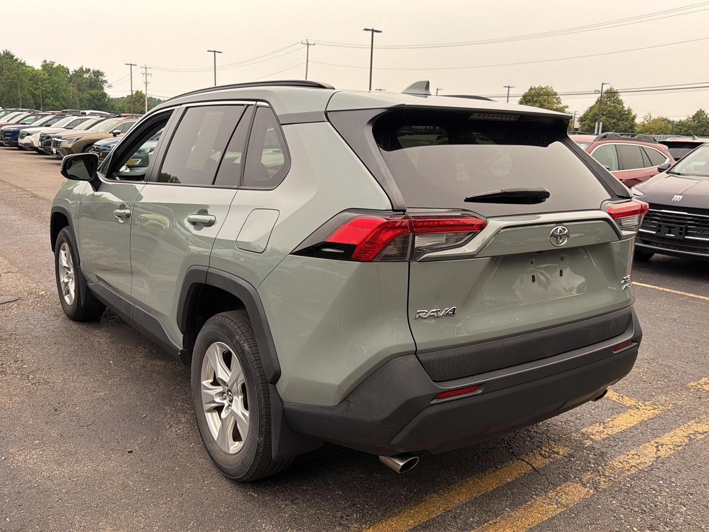 Used 2020 Lunar Rock Toyota XLE image 10