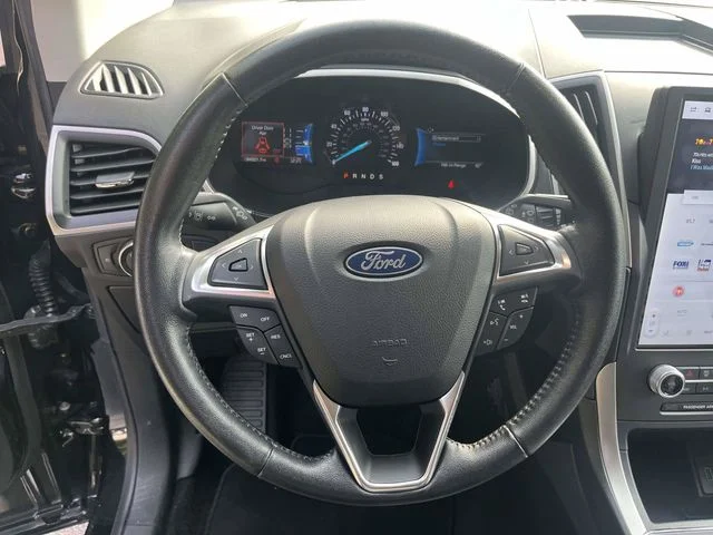 Certified Used 2021 Agate Black Metallic Ford SEL image 21