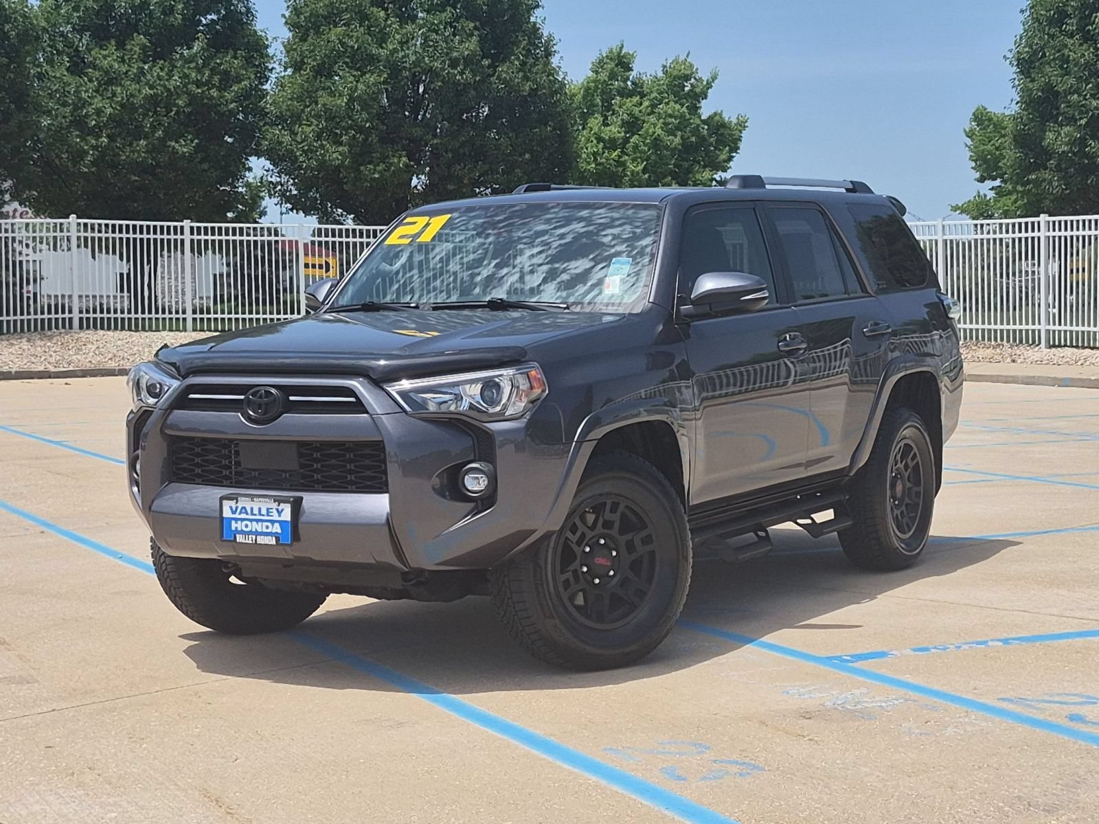 Used 2021 Magnetic Gray Metallic Toyota SR5 Premium 4WD image 2
