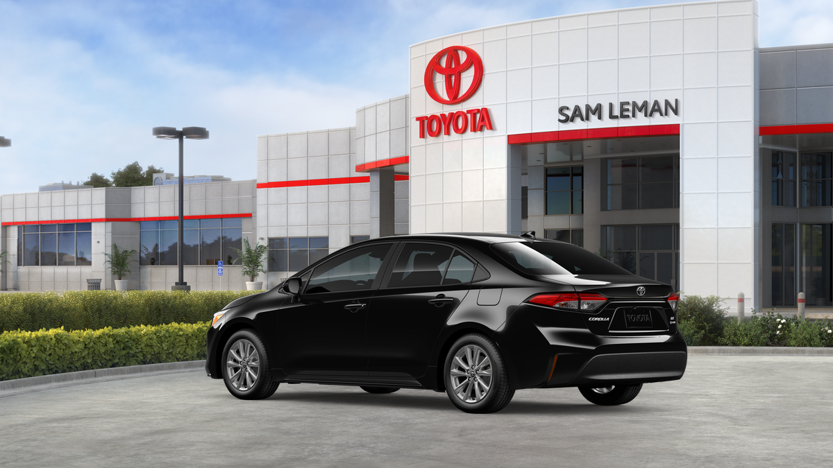 New 2026 Midnight Black Metallic Toyota Hybrid LE image 19