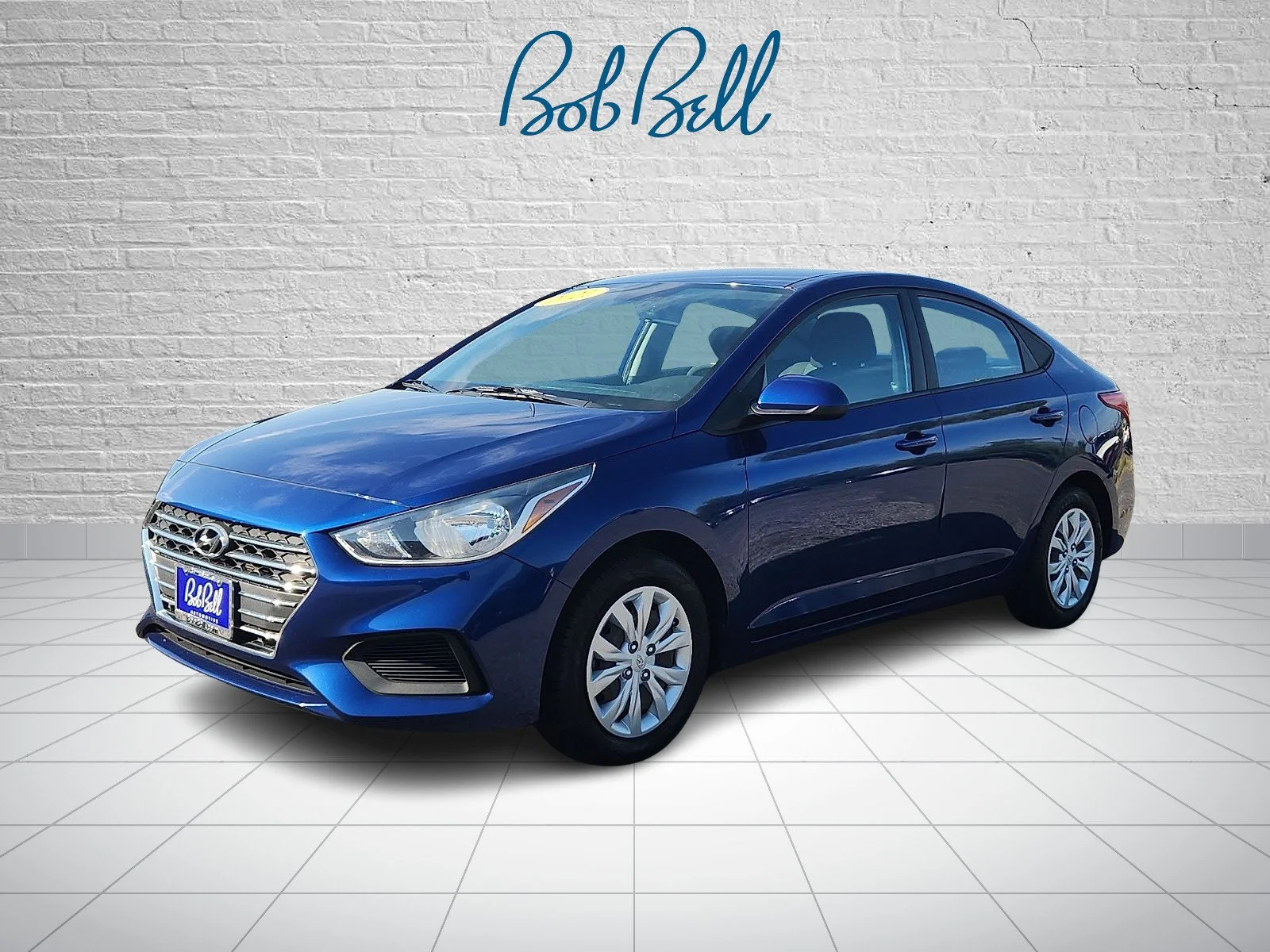 Used 2021 Blue Hyundai SE image 3