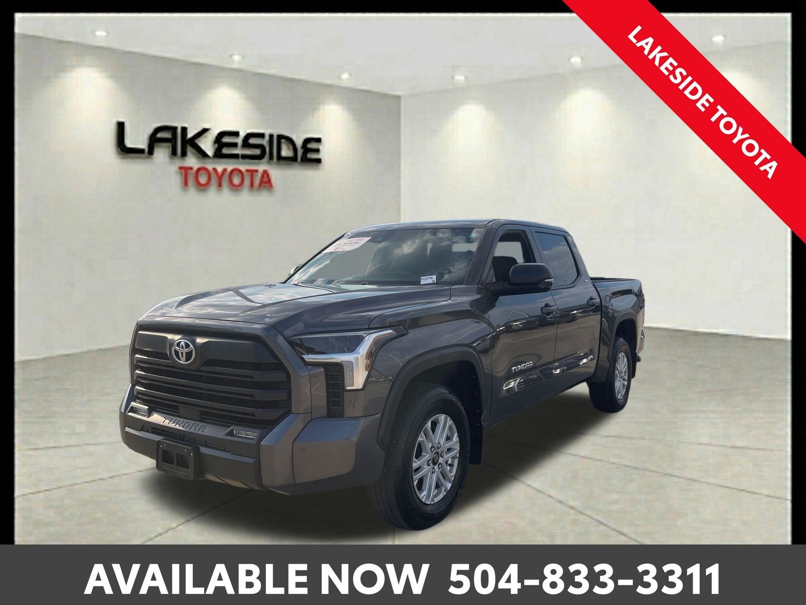Certified Used 2025 Gray Toyota SR5 image 1