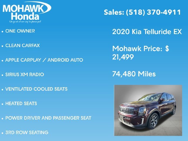 Used 2020 Sangria Kia EX image 8