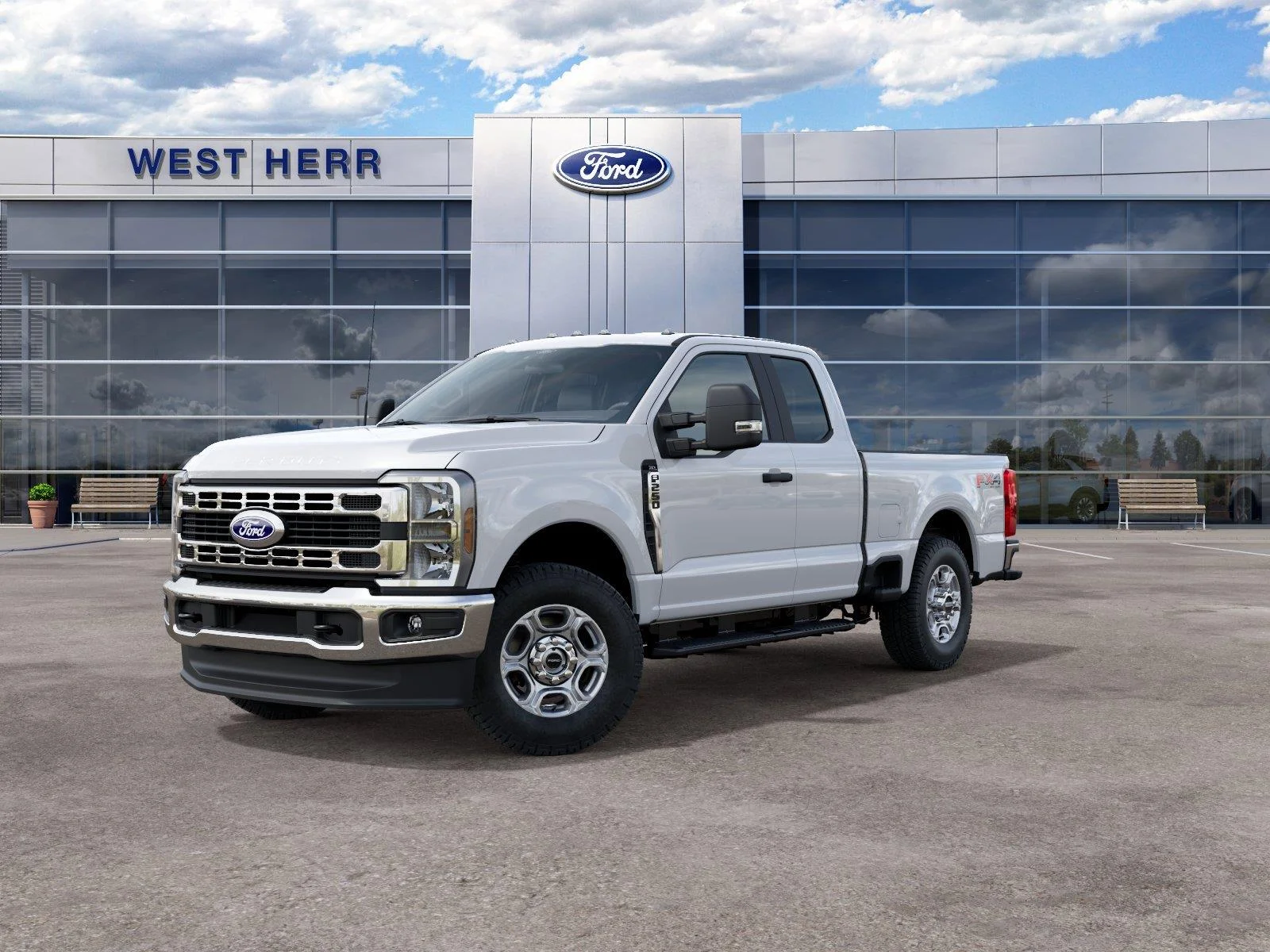 New 2027 Oxford White Ford F-250® XLT image 3