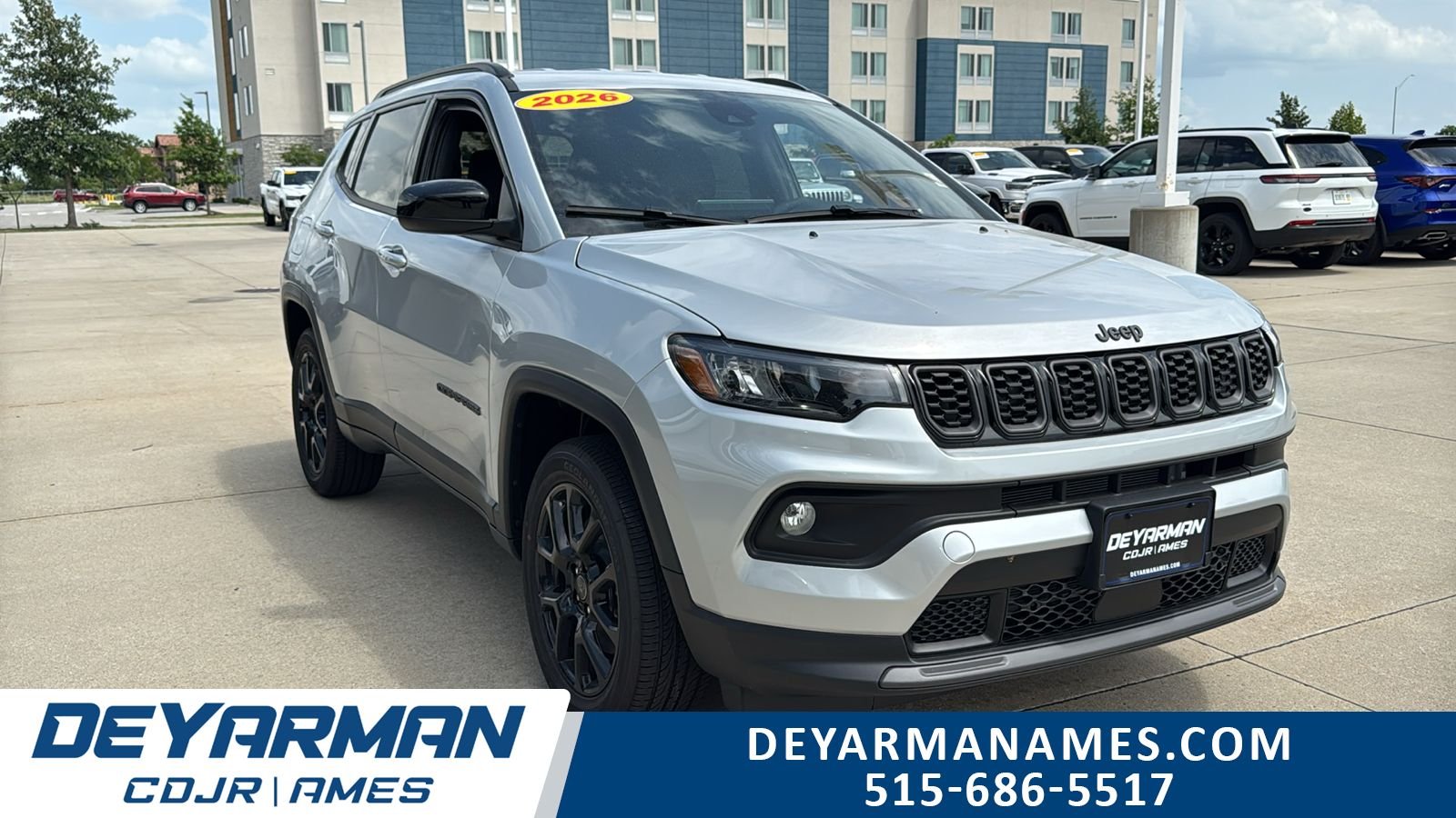 New 2026 Silver Zynith Metallic Clearcoat Jeep Latitude image 1