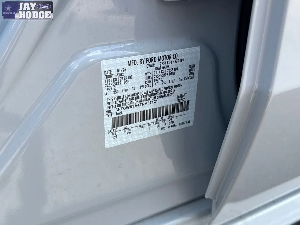 New 2026 Space White Metallic Ford Lobo™ image 26