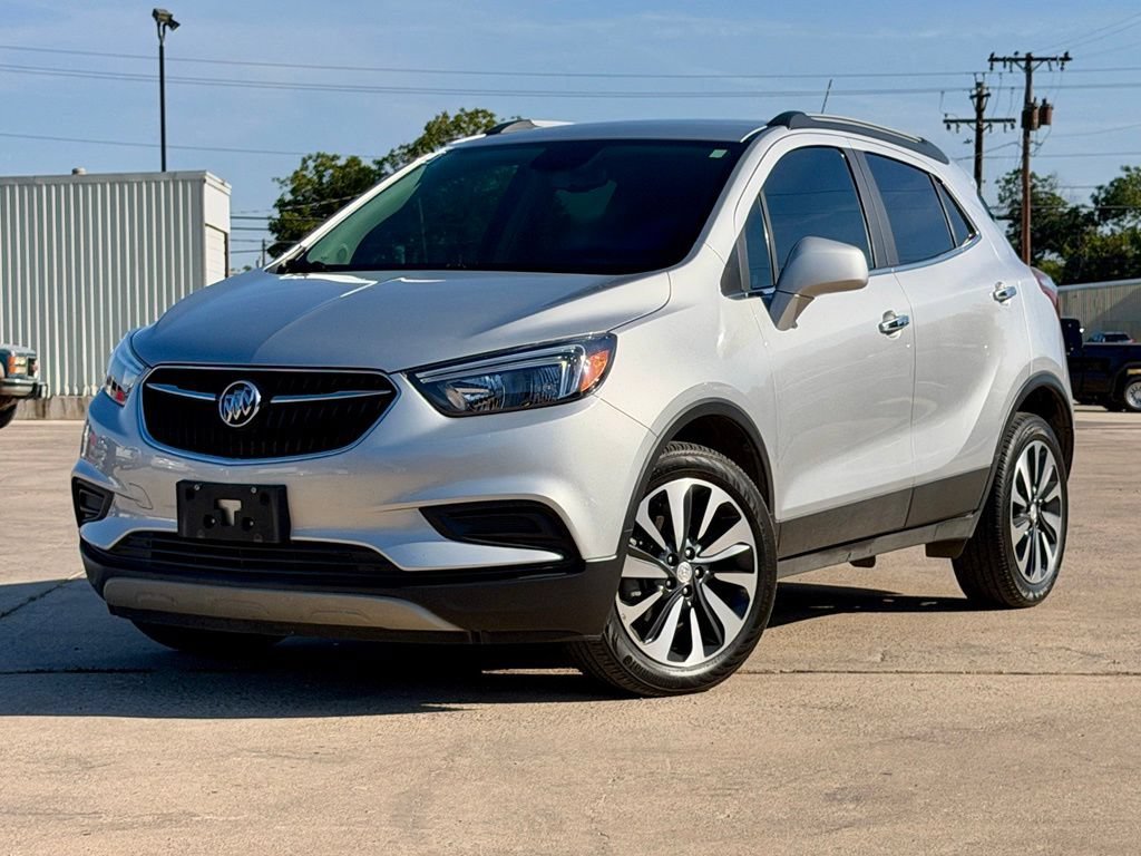 Used 2022 Includes (MDP) Anthracite lower exterior accent color, Paint code W598F.) Buick Preferred image 1