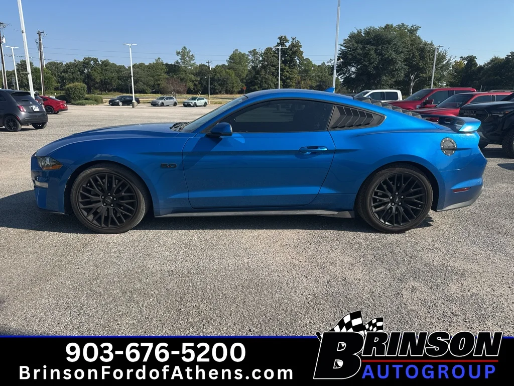 Used 2021 Velocity Blue Metallic Ford GT image 8