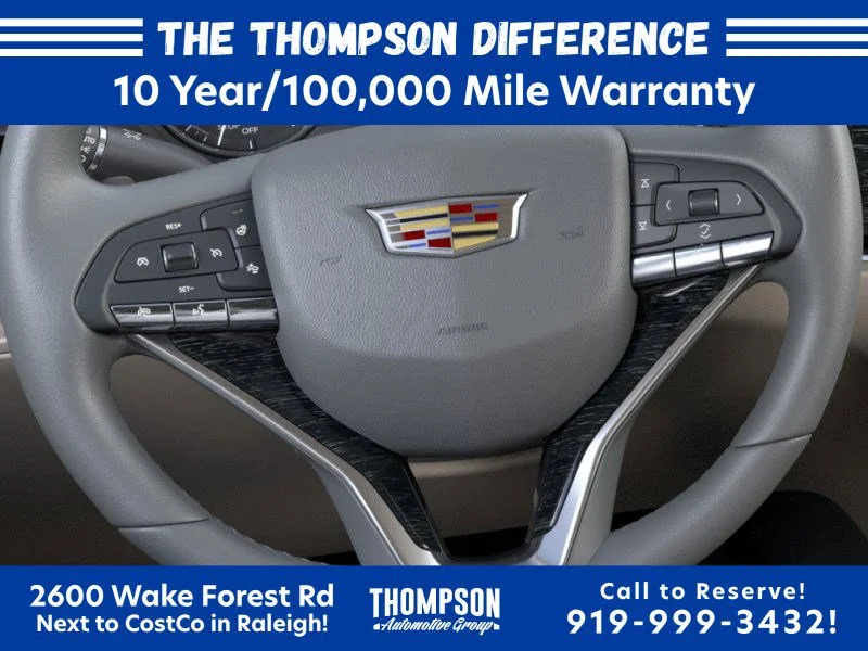 Used 2025 Crystal White Tricoat Cadillac Premium Luxury image 19