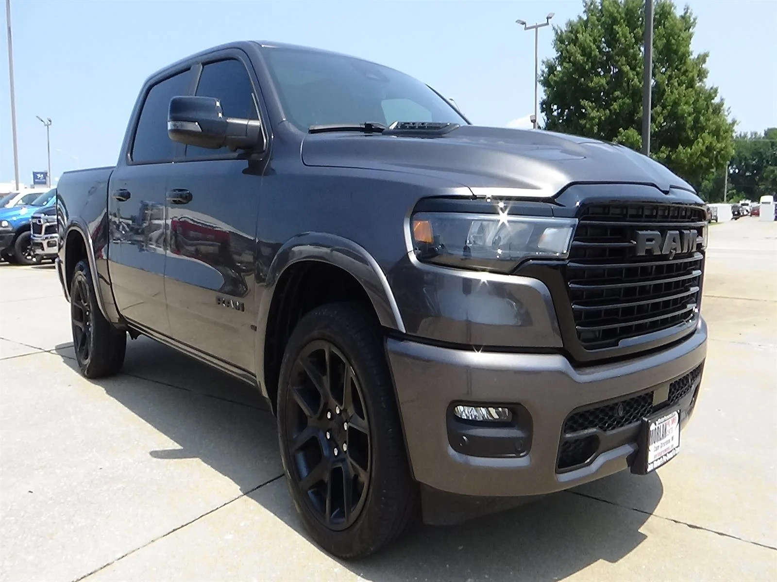 Used 2025 Granite Crystal Metallic Clear Coat (pau) RAM Laramie image 4