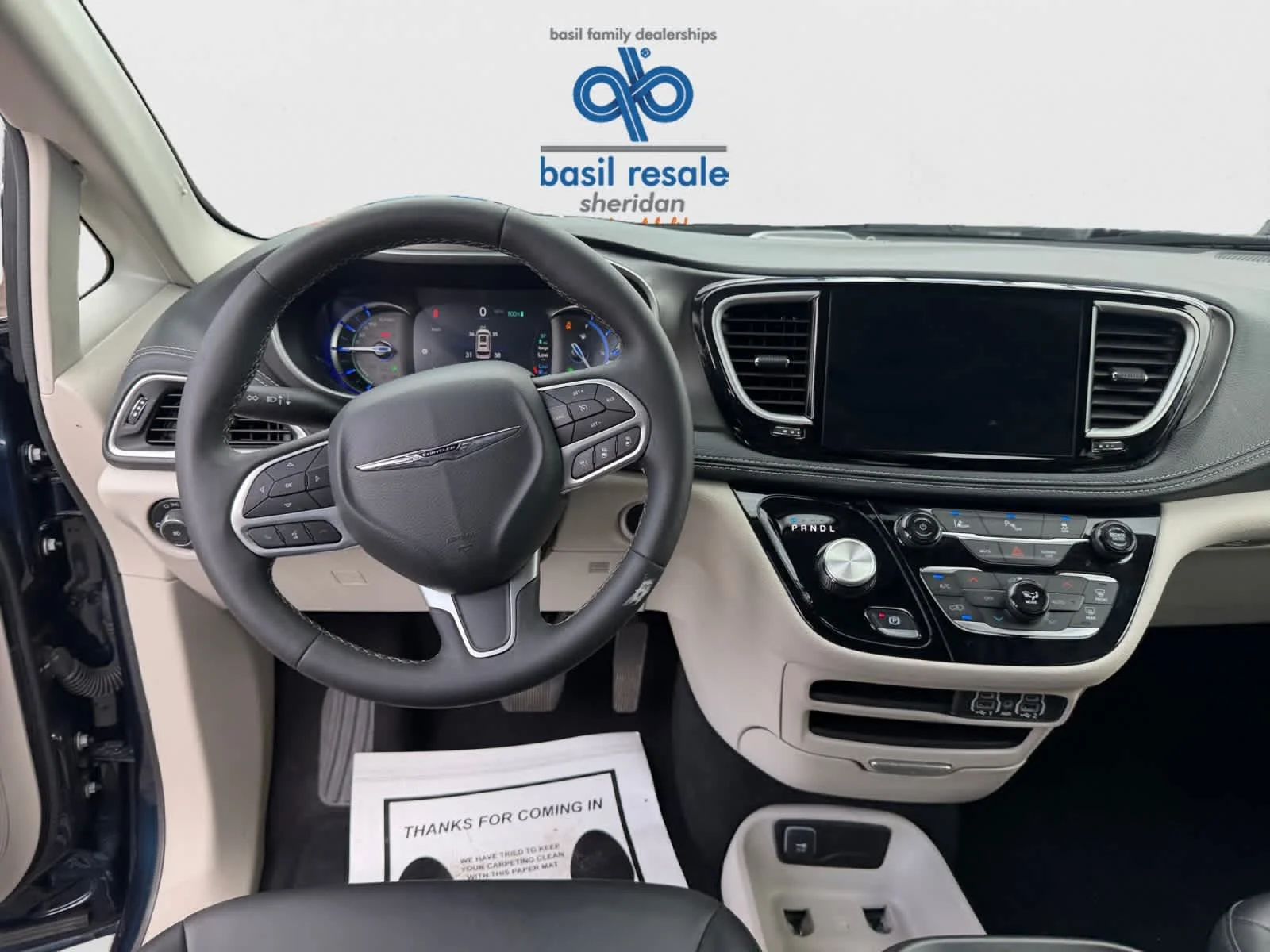 Used 2024 Fathom Blue Pearlcoat Chrysler Hybrid Select image 16