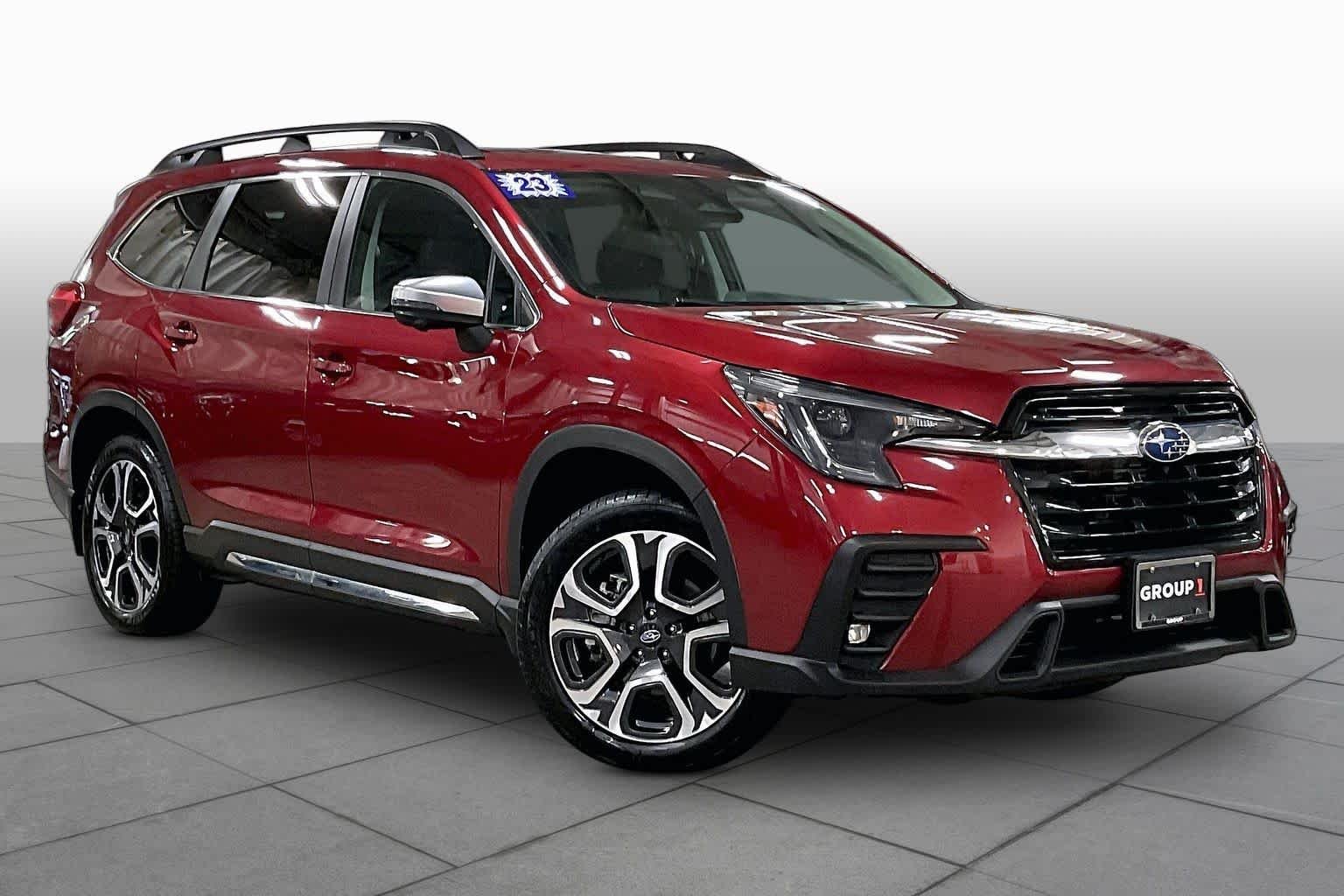 Used 2023 Crimson Red Pearl Subaru Limited image 3
