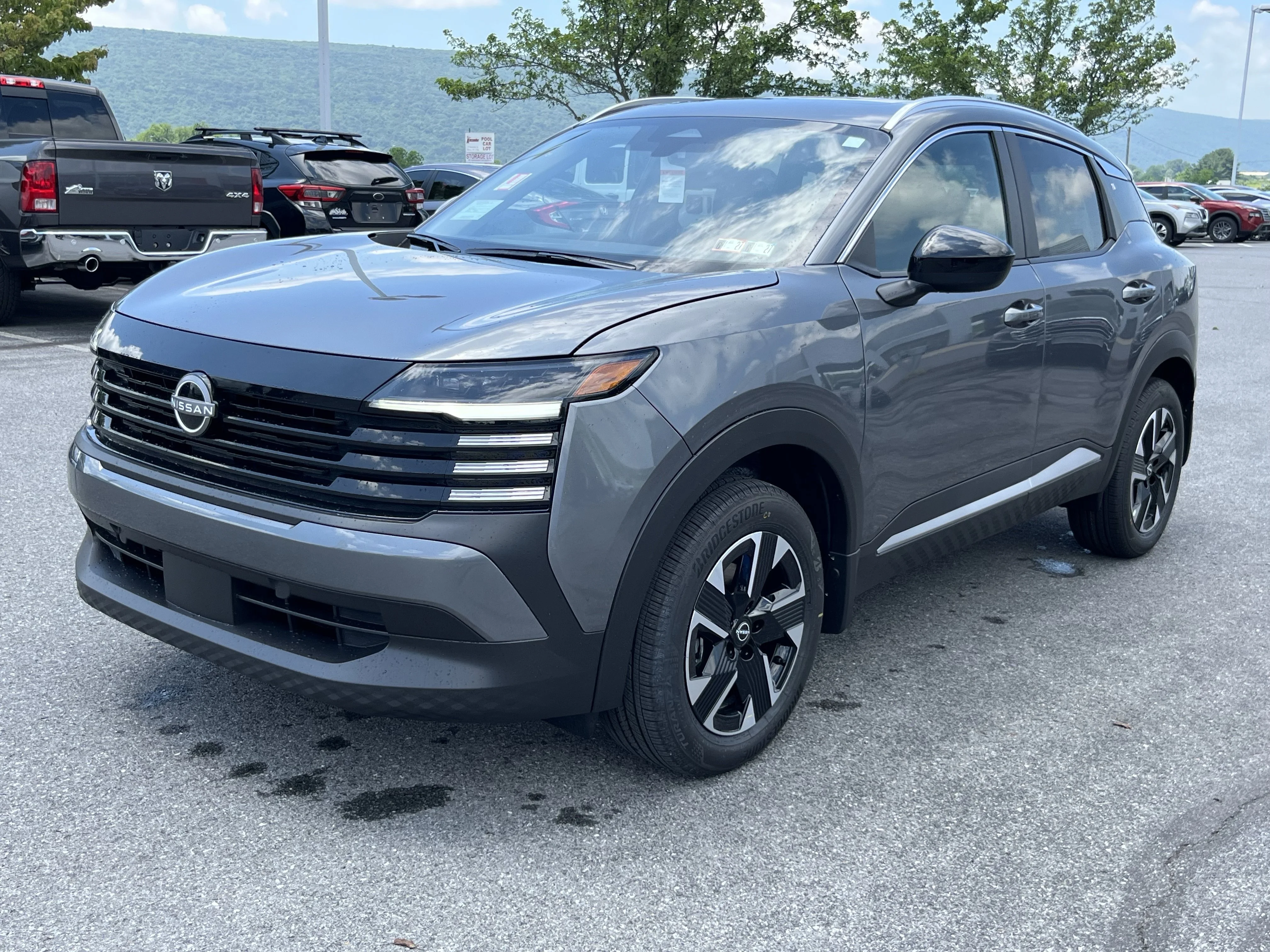 New 2026 Gun Metallic Nissan SV image 10