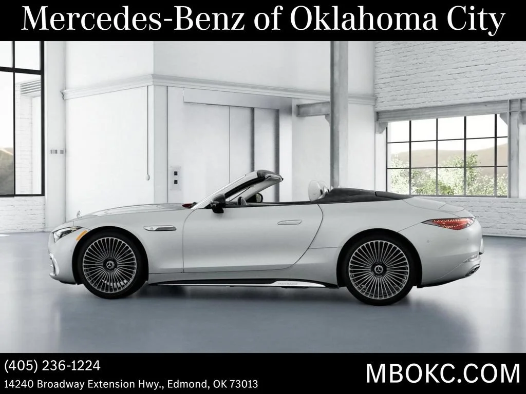 New 2026 MANUFAKTUR moonlight white magno (White Ambiance) Mercedes-Benz Maybach SL 680 image 78