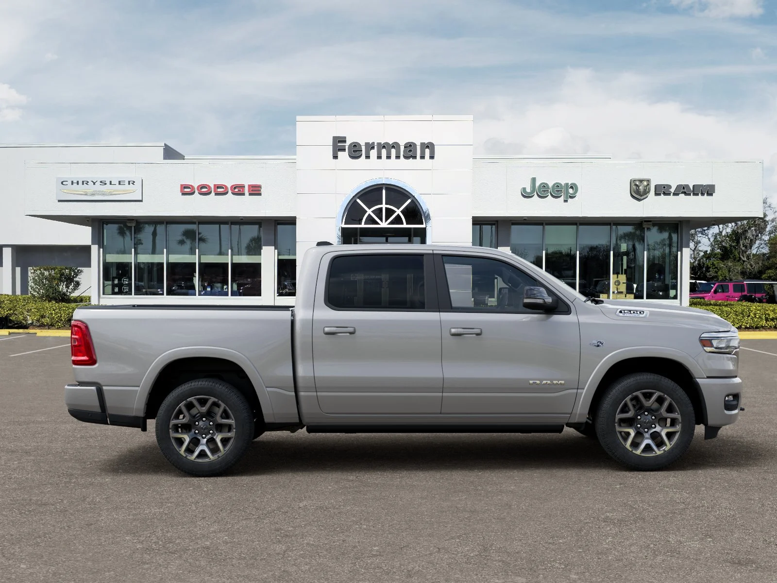 New 2026 Silver Zynith Exterior Paint RAM Laramie image 21