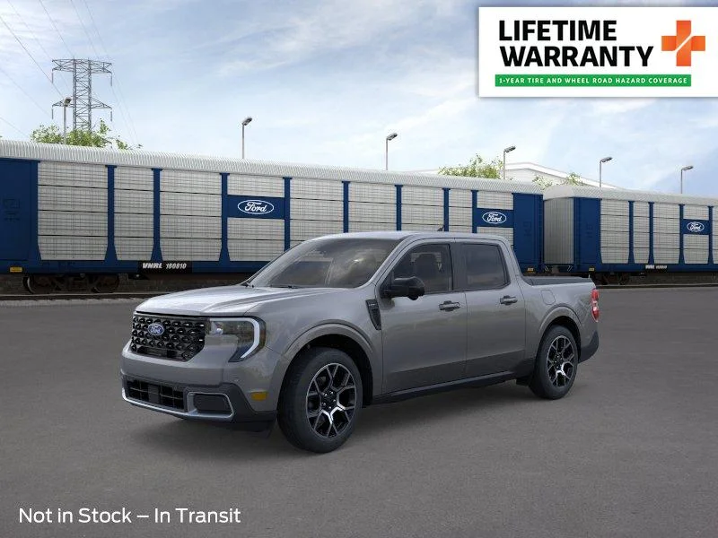New 2026 Carbonized Gray Metallic Ford LARIAT image 1