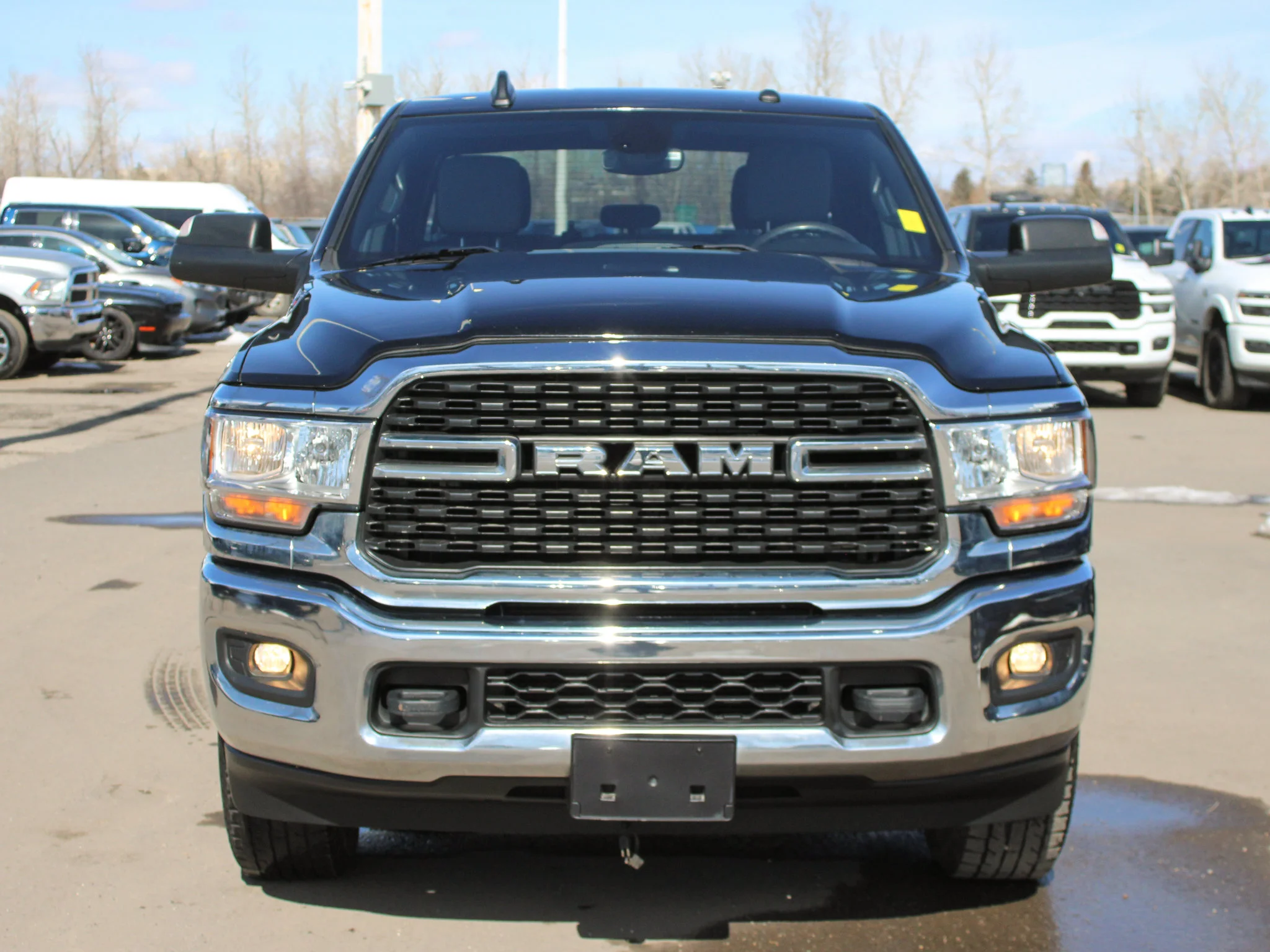 Certified Used 2022 Black RAM Big Horn * Cummins Diesel | Apple CarPlay | Remote Start | Protection Group | Backup Camera image 10