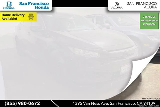 Used 2018 Crystal Black Pearl Honda LX image 1