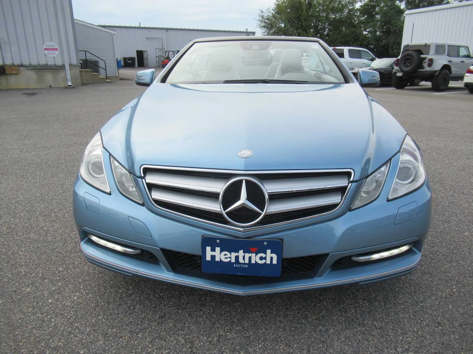 Certified Used 2012 Quartz Blue Metallic Mercedes-Benz E 350 image 2